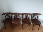 Thonet, oude cafestoelen, Huis en Inrichting, Ophalen, Gebruikt, Bruin, Twee