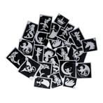 schmink Superstar Fantasy Fairytale XL Glitter Tattoo Stenci, Ophalen of Verzenden, Nieuw, Schmink, Overige
