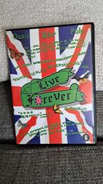 Dvd Live forever. ,Oasis. ,, Blur. ,,, Pulp, Alle leeftijden, Ophalen of Verzenden, Zo goed als nieuw, Documentaire