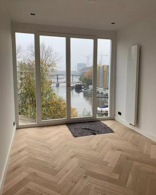WEEKAANBIEDING! EIKEN VISGRAAT PARKET KANT EN KLAAR GEOLIED, Huis en Inrichting, Stoffering | Vloerbedekking, Nieuw, Parket, Ophalen of Verzenden