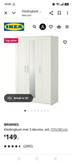 Kledingkasten, Huis en Inrichting, Kasten | Kledingkasten, Ophalen, Zo goed als nieuw, 50 tot 75 cm, 150 tot 200 cm