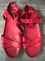 Camper. Rode leren sandalen. Mt 40., Kleding | Dames, Schoenen, Sandalen of Muiltjes, Ophalen of Verzenden, Zo goed als nieuw