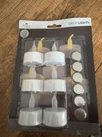 6 kleine waxine lichtjes, Verzenden, Nieuw, Overige materialen, Minder dan 25 cm