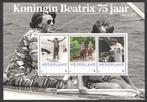 Postzegels Koningin Beatrix 75 jaar (2), Ophalen of Verzenden, Na 1940, Postfris