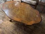 Antieke Salon Tafel met Houtsnijwerk, Ophalen