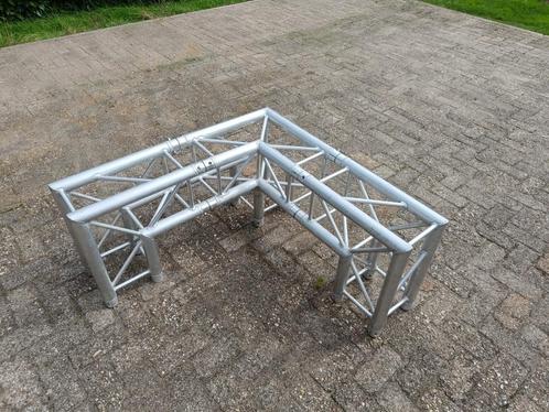 Microtruss F24 truss L-stand 3.5 x 1 bij 3.5 meter hoog, Muziek en Instrumenten, Licht en Laser, Overige typen, Ophalen