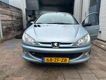 Peugeot 206 1.4 5D 2008 Grijs beschikbaar voor biedingen
