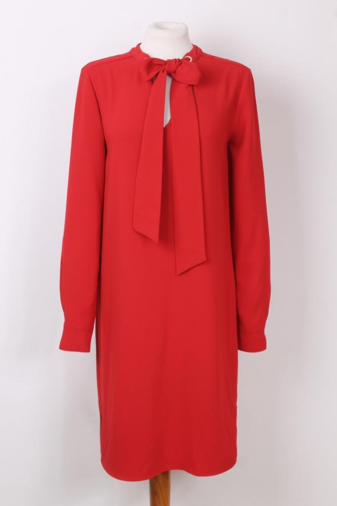 XMAS! Jurk van Claudia Sträter maat M, Kleding | Dames, Jurken, Zo goed als nieuw, Maat 38/40 (M), Rood, Boven de knie, Verzenden