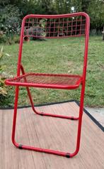 Ikea Ted NET rappen Gammelgaard Rode Klapstoelen set Vintage, Gebruikt, Twee, Gammelgaard, Ophalen of Verzenden