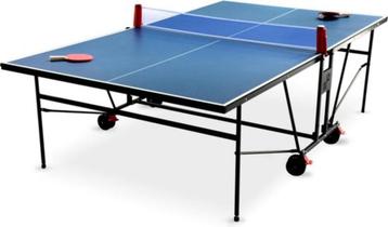 Pingpongtafel met ballenraper en 60 ballen beschikbaar voor biedingen