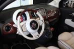 Fiat 500 0.9 TwinAir Turbo RIVA - Blu Sera, Leder interieur,, Voorwielaandrijving, 86 pk, Gebruikt, 905 kg