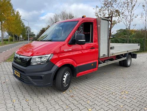 MAN TGE 5.180 open laadbak 2019 (bj 2019), Auto's, Bestelauto's, Bedrijf, Te koop, MAN, Diesel, Euro 6, Handgeschakeld, Origineel Nederlands