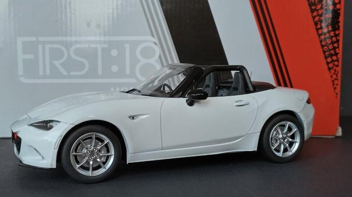 Mazda MX5 NR A ND 1:18 First 18 Pol, Hobby en Vrije tijd, Modelauto's | 1:18, Nieuw, Auto, Ophalen of Verzenden