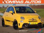 Fiat 500 595 Abarth 145 PK Giallo Modena | Sport uitlaat, Auto's, Voorwielaandrijving, 145 pk, Zwart, 4 stoelen