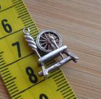 zilveren vintage bedel spinnewiel [448], Overige merken, Verzenden, Zo goed als nieuw, 1 bedel