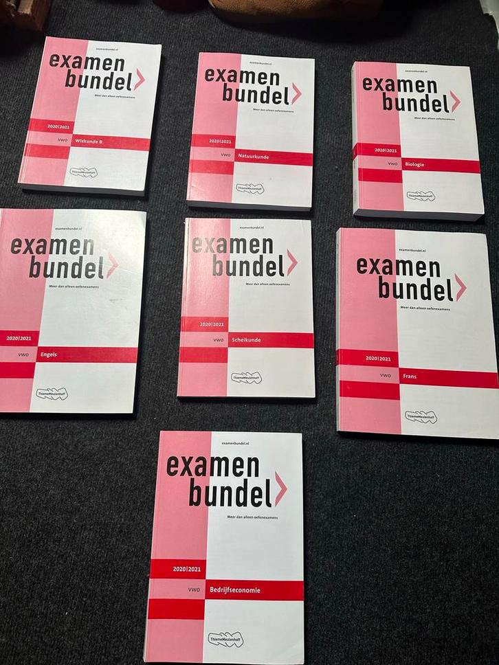 Examenbundels VWO 2021-2022, Boeken, Schoolboeken, Zo goed als nieuw, Biologie, VWO, Ophalen of Verzenden