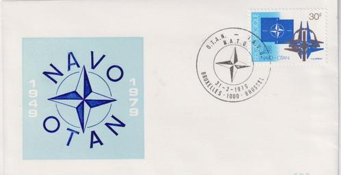 België 1979 NAVO 30 jaar S188, Postzegels en Munten, Postzegels | Eerstedagenveloppen, Onbeschreven, Europa, Ophalen of Verzenden