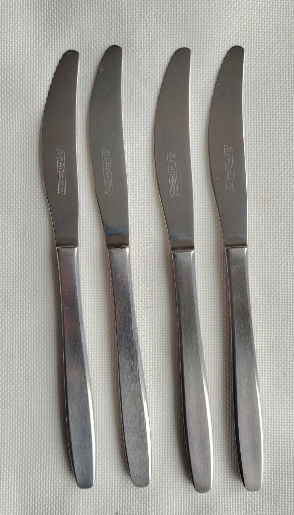 Gero Zilmeta Foxtrot 512 – Bestekdelen, Huis en Inrichting, Keuken | Bestek, Zo goed als nieuw, Los bestek, Rvs of Chroom, Vaatwasserbestendig