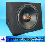 GAS Audio POWER MAD S2-15D2 15 inch subwoofer + behuizing, Info@optimount.nl, Nieuw, Ophalen of Verzenden, Anholtseweg 48A 7091 HB DINXPERLO