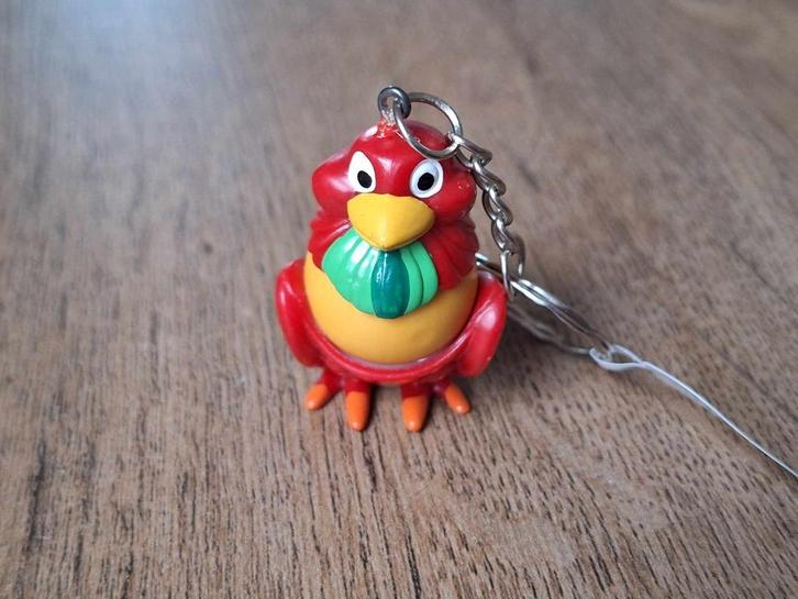 Sleutelhanger : Gele Buik Vogel !!, Verzamelen, Sleutelhangers, Nieuw, Dier of Natuur, Ophalen of Verzenden