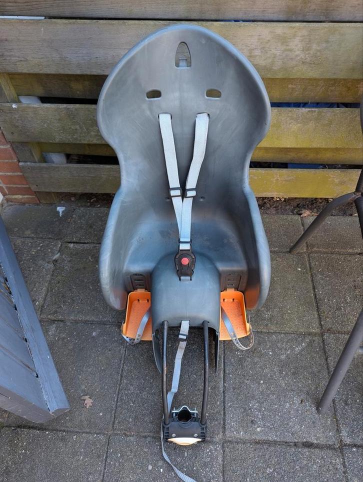 Polisport Wallaroo Fiets zitje achter, Fietsen en Brommers, Fietsaccessoires | Fietsstoeltjes, Gebruikt, Achterzitje, 9 t/m 36 kg