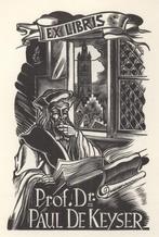 1052 Ex Libris België : Victor Stuyvaert, 1948, Antiek en Kunst, Kunst | Etsen en Gravures, Verzenden