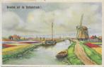 AK Bollenvelden - Groeten uit de Bollenstreek !, Verzenden, 1920 tot 1940, Ongelopen, Sterren en Beroemdheden