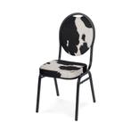 Goose stoel in echt koeienhuid, Ophalen of Verzenden, Nieuw, Overige kleuren, Eén