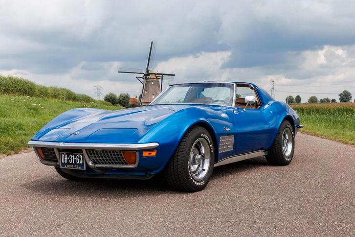 1972 Chevrolet Corvette Stingray C3 Targa 5,7L V8 Matching, Auto's, Oldtimers, Bedrijf, Chevrolet, Benzine, Coupé, Ophalen