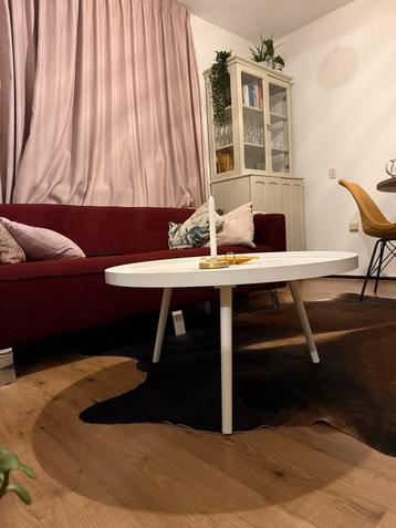 Witte Salontafel met Vlekjes