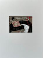 Abstract Acryl Schilderij in Passe-Partout, Ophalen of Verzenden