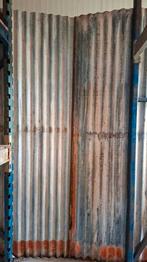 Golfplaat 14 stuk golfplaten zink, Ophalen, Gebruikt