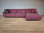 Montel Multi Plus Hoekbank - Rood- Grijs - Stof - Design, Voltastraat 21, Barneveld, 300 cm of meer, Ophalen of Verzenden, Metaal