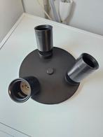 Ikea Nymane plafondlamp met spots zwart, Ophalen of Verzenden, Zo goed als nieuw, Metaal of Aluminium