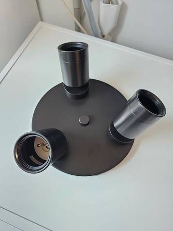 Ikea Nymane plafondlamp met spots zwart beschikbaar voor biedingen