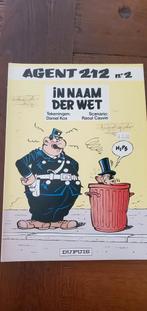 Agent 212 - nr2 - in de naam der wet, Ophalen of Verzenden, Zo goed als nieuw, Eén stripboek