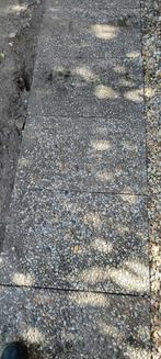 Grindtegels 40x60cm, 13 stuks, Tuin en Terras, Tegels en Klinkers, Ophalen, Gebruikt, Beton, Terrastegels