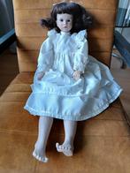 zelf gemaakte porseleinen pop, Verzamelen, Poppen, Ophalen of Verzenden, Zo goed als nieuw, Pop