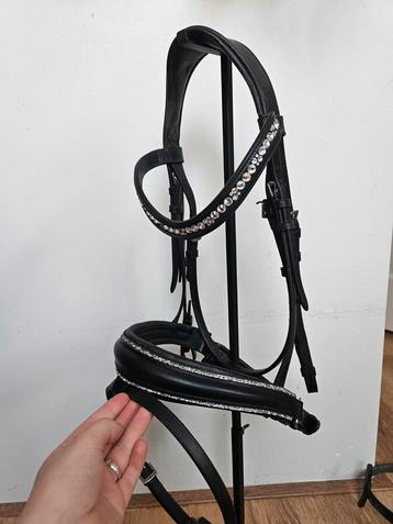 Compleet hoofdstel met Glitters - Maat cob/full beschikbaar voor biedingen