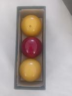 2 doosjes biljartballen, Ophalen, Zo goed als nieuw, Keu of Ballen
