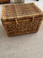 RIETEN SPEELGOEDMAND / SPEELGOEDKIST, Huis en Inrichting, Ophalen, Gebruikt, Rond, Riet