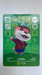 Animal Crossing Amiibo-kaart - Lottie (Origineel), Spelcomputers en Games, Games | Nintendo Switch, Verzenden, 1 speler, Zo goed als nieuw