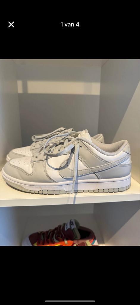 Nike Dunk Low Grey - Maat 41, Kleding | Dames, Schoenen, Gedragen, Sneakers of Gympen, Grijs, Ophalen of Verzenden