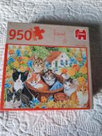 Jumbo puzzel 950stukjes Farm Cats, Ophalen, 500 t/m 1500 stukjes, Nieuw