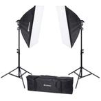 Bresser Daglichtset 2250W BR-2246B, Ophalen of Verzenden, Zo goed als nieuw, Lamp of Flitsset