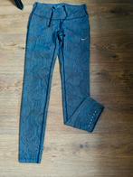 Sportlegging Nike XS blauw gestreept nieuwstaat, Ophalen of Verzenden, Zo goed als nieuw, Maat 34 (XS) of kleiner, Blauw
