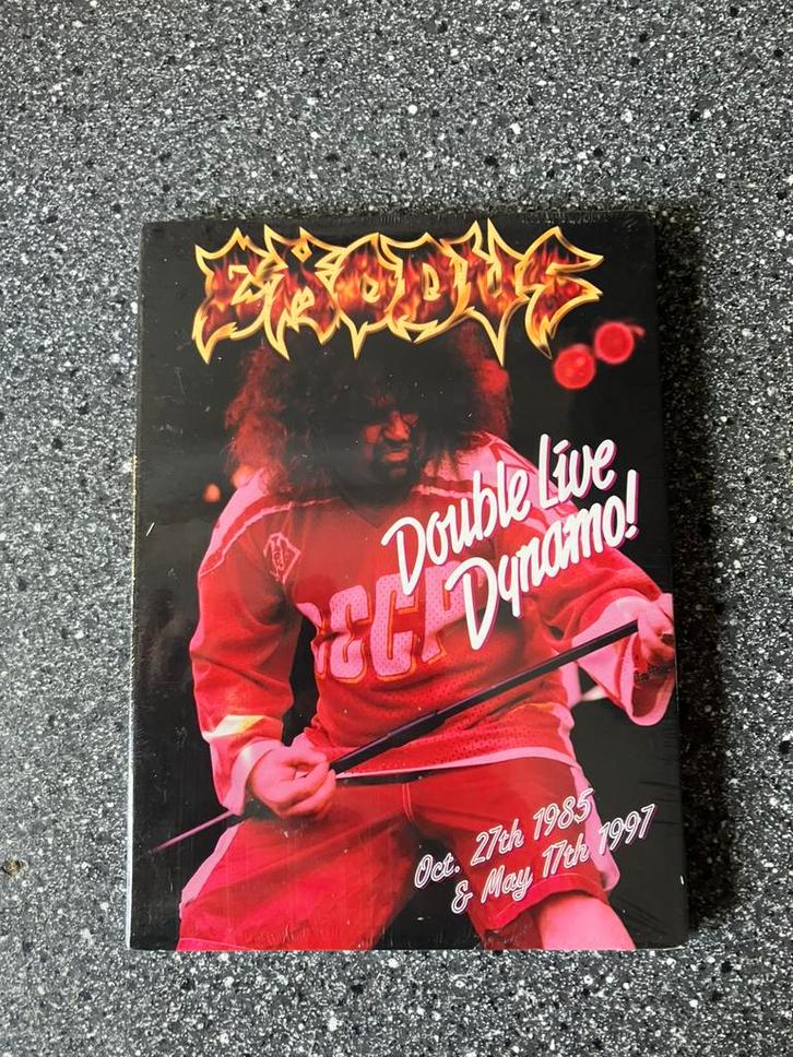 Exodus - Double Live Dynamo - Nieuw in Seal, Cd's en Dvd's, Dvd's | Muziek en Concerten, Nieuw in verpakking, Muziek en Concerten
