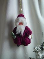 Kleine kerstman op schommel vintage, Diversen, Kerst, Ophalen of Verzenden, Gebruikt