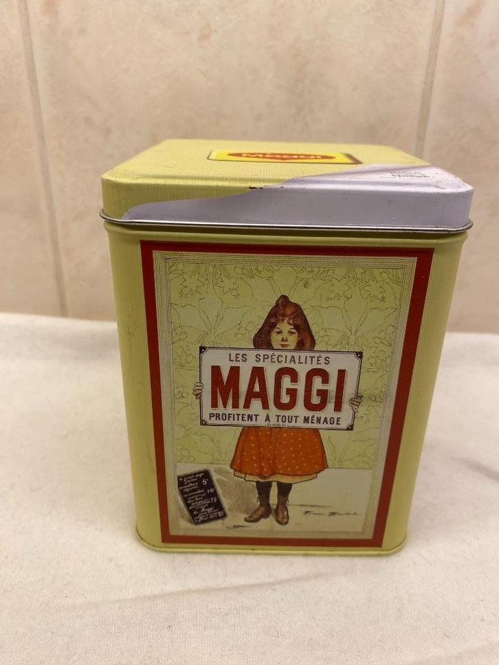 Blik Maggi, Antiek en Kunst, Curiosa en Brocante, Ophalen of Verzenden