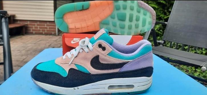 Nike Air Max 1 Have a Nike Day, Kleding | Heren, Schoenen, Zo goed als nieuw, Sneakers of Gympen, Overige kleuren, Ophalen of Verzenden